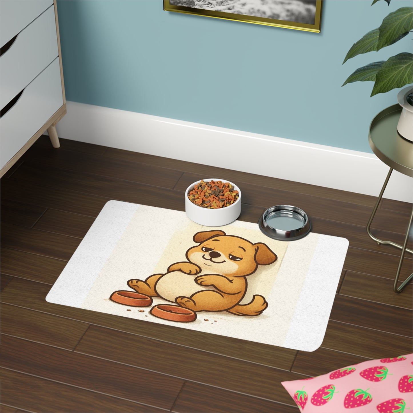 Dog Bowl Mat