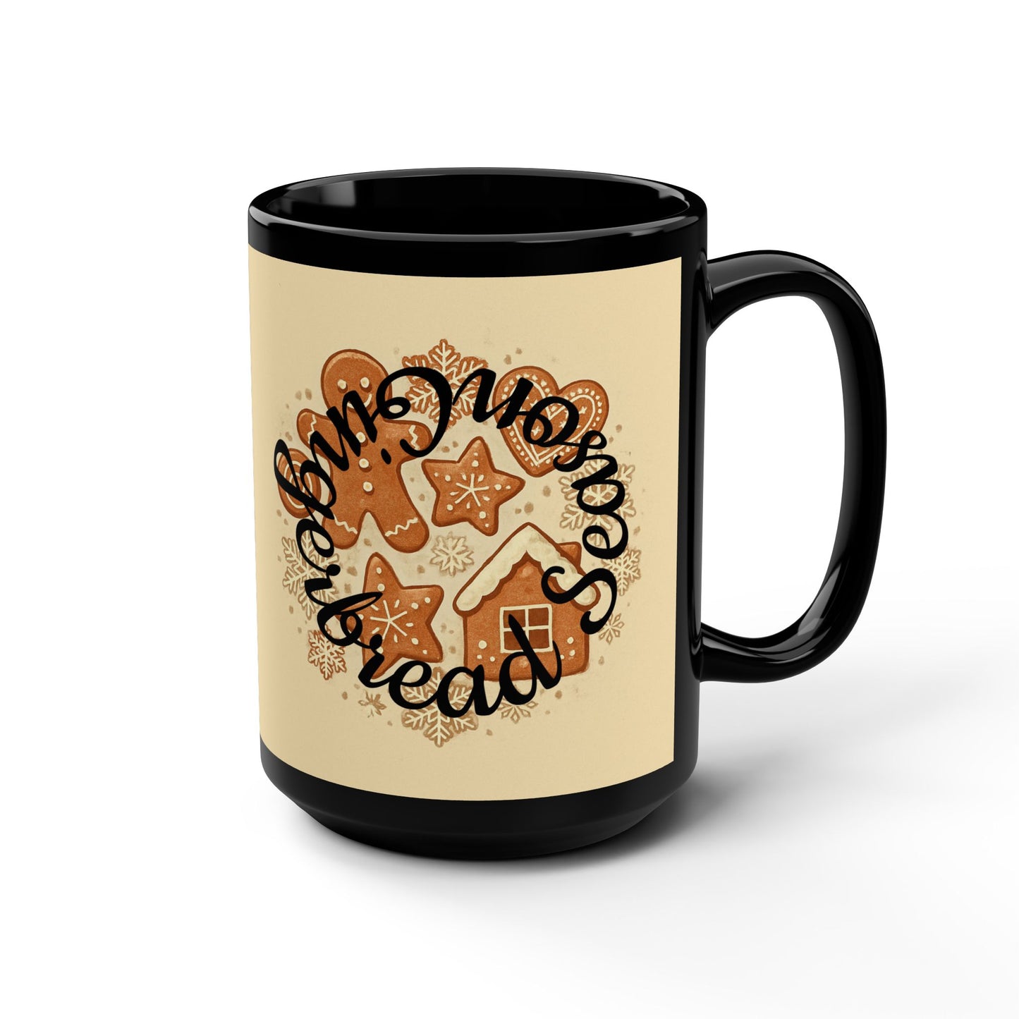 Gingerbread Season Perfect Holiday Coffee Cup