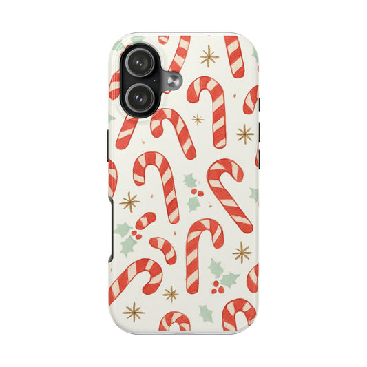 Candy Cane Tough Phone Case