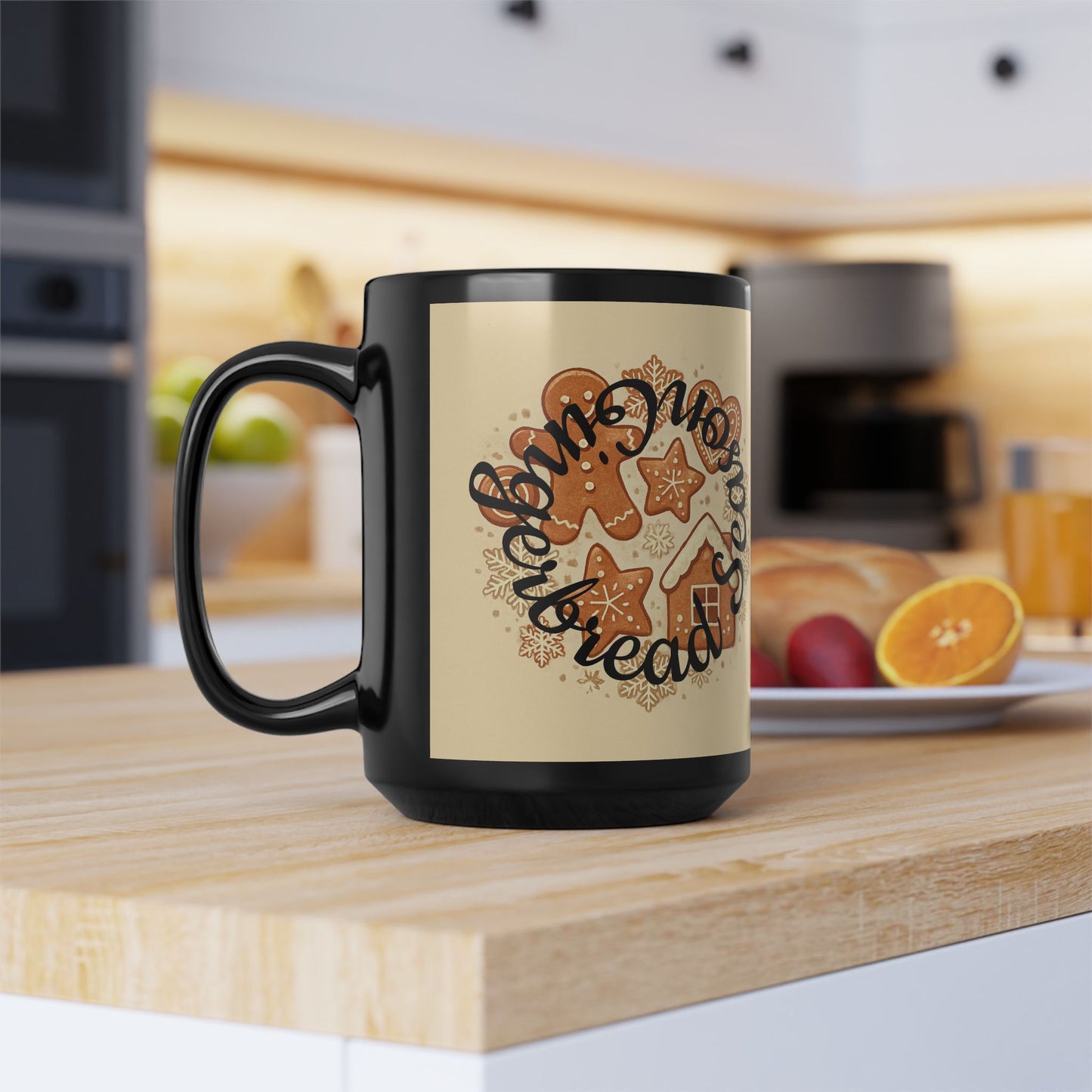 Gingerbread Season Perfect Holiday Coffee Cup